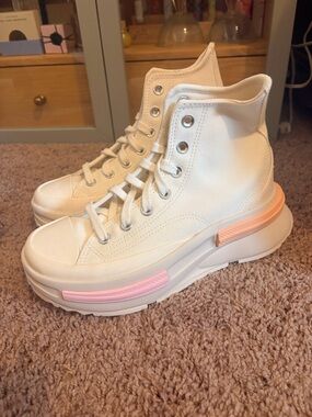 Converse Run Star Legacy CX Platform High Top Womens Canvas Shoes